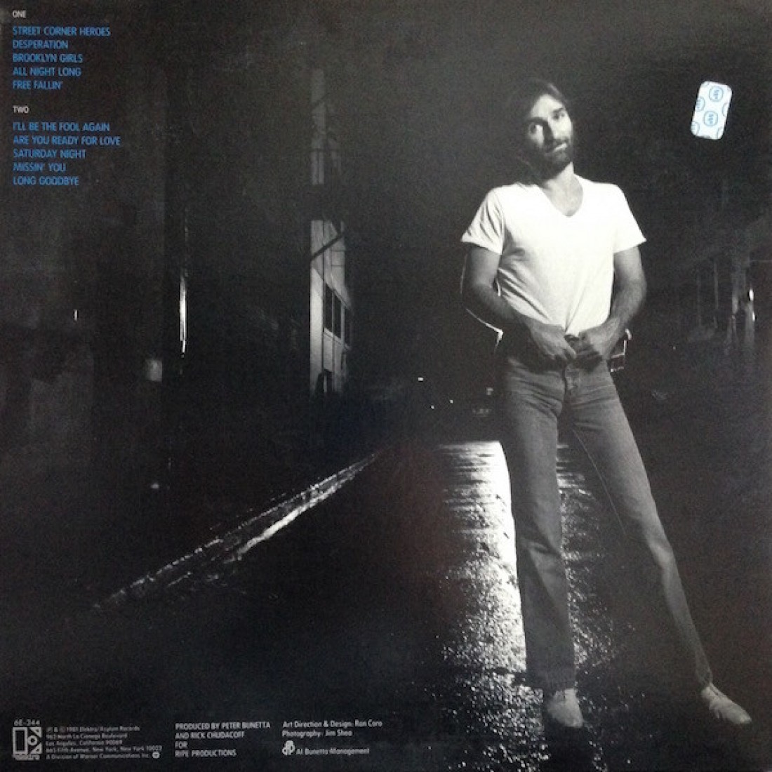 Robbie Dupree Street Corner Heroes 1981 I Plak Sesi